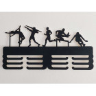 Dřevěný držák natřený ATLETIKA 45cm