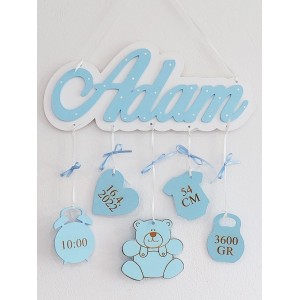 Jméno s údaji na tabulce s obrysem 2