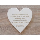 Svatební magnetky velké 9x9cm jsme dva, dva na