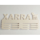 Věšák na medaile se jménem pro psa 45cm Border teriér