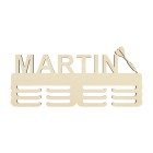 Věšák na medaile s názvem šipky 45cm