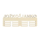 Věšák na medaile se dvěma jmény maraton 45cm