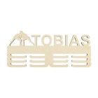 Držák na medaile s názvem zápasení 45cm