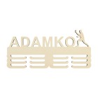 Věšák na medaile s názvem stolní tenis 45cm