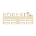 Věšák na medaile s názvem sledge hokej 45cm