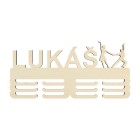 Věšák na medaile s názvem společenský tanec 45cm