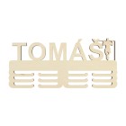 Dřevěný věšák na medaile s názvem Street workout 45cm