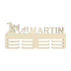 Věšák na medaile s názvem a složitým motivem 45 cm