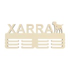 Věšák na medaile se jménem pro psa 45cm Border teriér