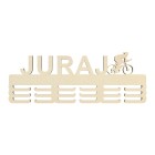 Věšák na medaile s názvem cyklistika 55cm