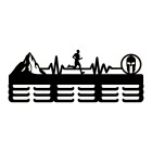 Dřevěný věšák na medaile chlap malovaný 55 cm SPARTAN HOR VÝBĚH