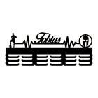 Dřevěný věšák na medaile, malovaný, 55 cm, PULZ SPORT SPARTAN