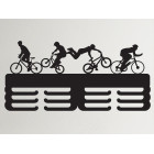 Dřevěný držák natřený CYKLISTIKA 45cm