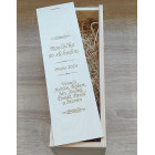 Dřevěný obal loučení se svobodou