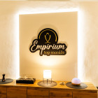 Logo s komplikovanějším designem šířka 80cm