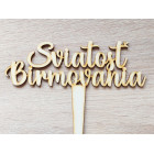 Tortová ozdoba Sviatosť birmovania 15 cm