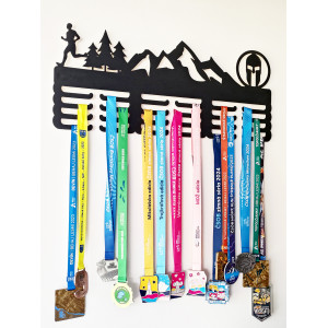 65 cm věšák na medaile 2