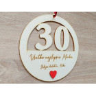 Narozeninová medaile 20 cm