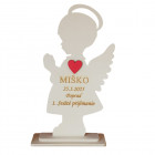 Dárek na první svaté přijímání nebo křest výška 20 cm