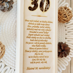 Dřevěný svatební obal 2