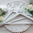 Svatební šatníky 2 kusy BÍLÉ