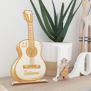 Hudební dárek s duší GITARA se stojanem 2