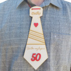 Kravata k narozeninám dárek pro muže