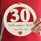 Narozeninová medaile 20 cm