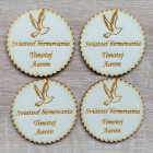 Dřevěná magnetka Svátost biřmování 6,5cm