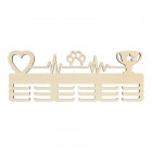 Věšák na medaile pro PSÍKA 55cm přírodní