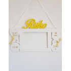 Dřevěný foto rámeček na míru