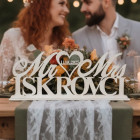 Svatební stojan Mr a Mrs