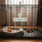 Dřevěná jmenovka pro pejska 25x15,5cm