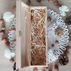 Dárkový obal na víno s kovovým zavíráním - Rybář