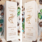 Dárkový obal na víno s kovovým zavíráním - Rybář