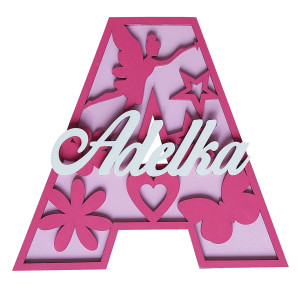Písmeno se jménem - víla