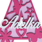 Písmeno se jménem - víla