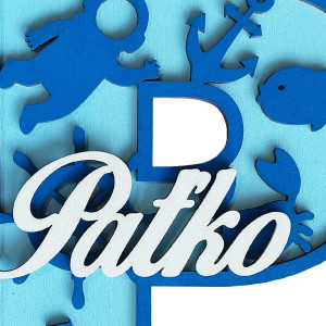 Písmeno se jménem - mořský svět 2
