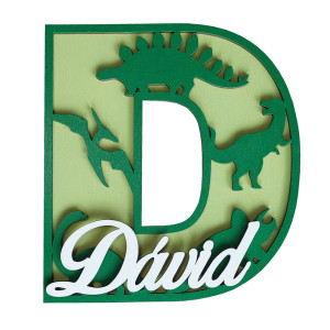 Písmeno se jménem - dinosauři