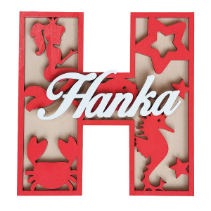 Písmeno se jménem - mořská víla