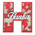 Písmeno se jménem - mořská víla