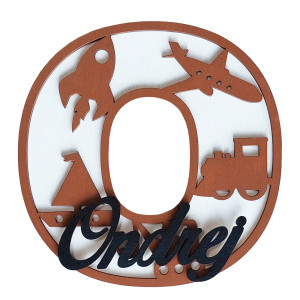 Písmeno s jménem a obrázky