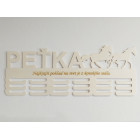 Věšák na medaile KONE laserovaným textem 55cm