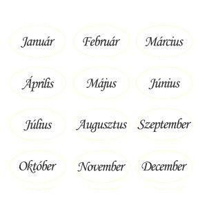 Doplňky na rodinné kalendáře