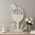 Výzdoba do kostela kalich JHS 80cm