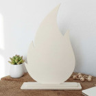 Výzdoba do kostela plamen výška 20 cm