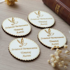 Dřevěná magnetka Svátost biřmování 6,5cm