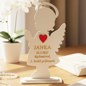 Dárek na první svaté přijímání nebo křest výška 20 cm