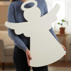 Výzdoba do kostela anděl 65cm