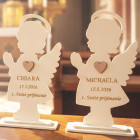 Andílek se jménem na první svaté přijímání výška 20cm